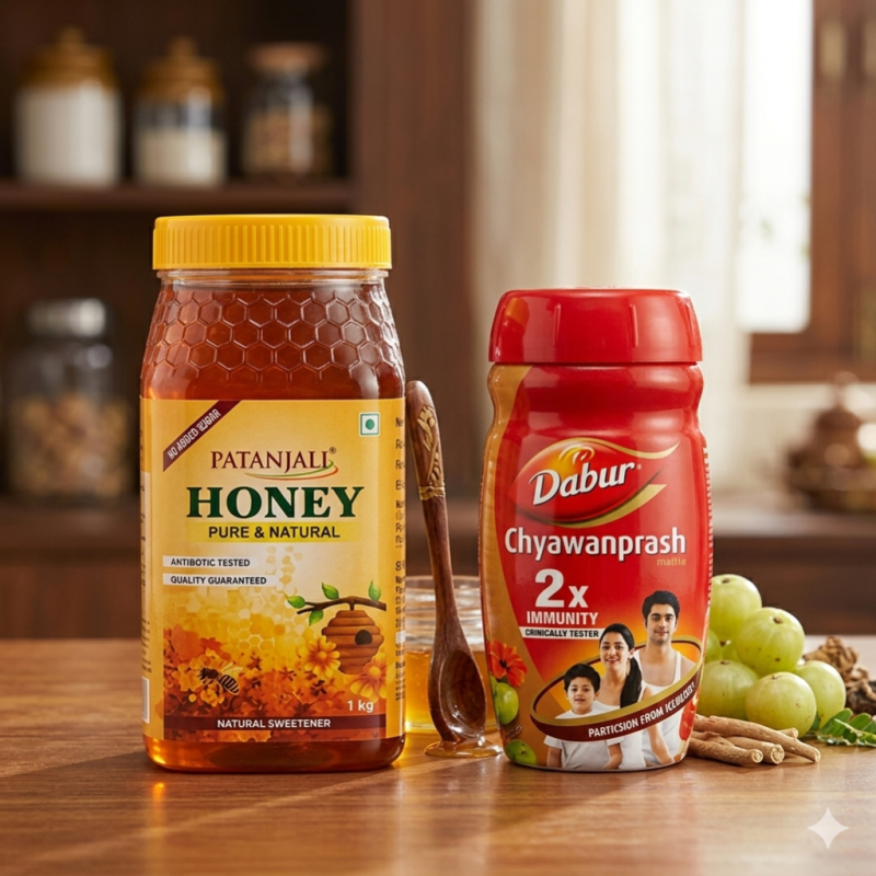 Honey and cHwanprash